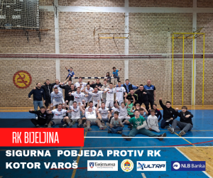 RK Bijeljina sigurna protiv RK Kotor Varoš